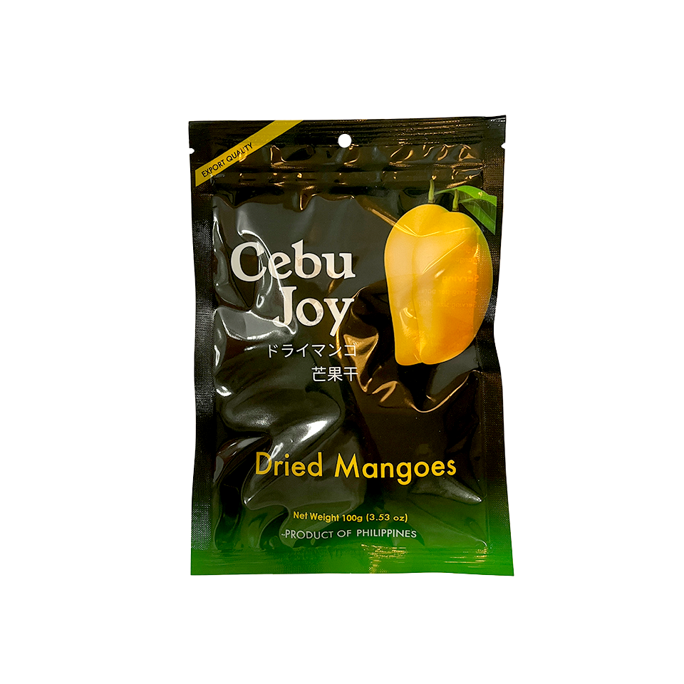 Cebu Joy Dried Mangoes Fruit (100g) (6/carton) TastySnackAsia