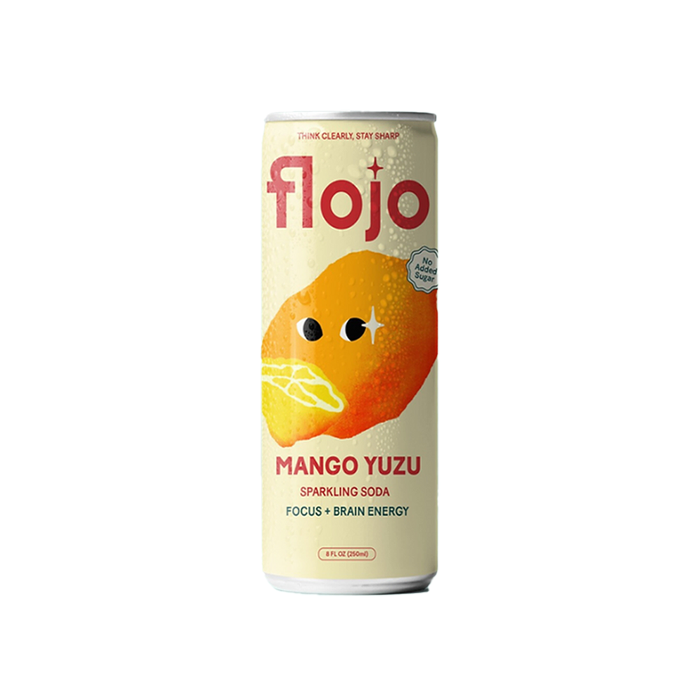 Flojo - Mango Yuzu Sparkling Energy Tea (250ml)
