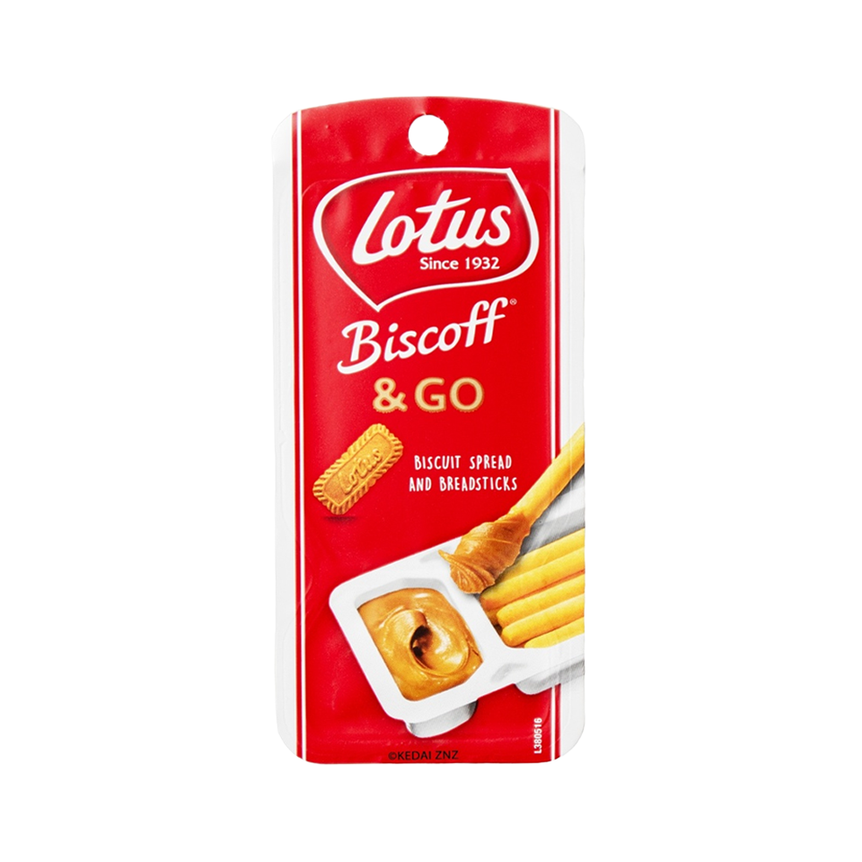 Lotus Biscoff & Go Biscuit Spread and Breadstick (45g) TastySnackAsia
