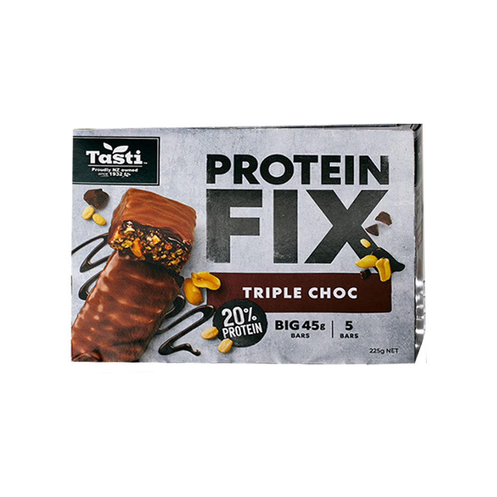 Tasti Triple Choc Protein Fix Bars (225g) (5/pack) (6box/ctn