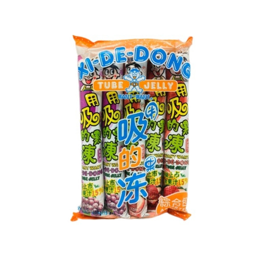 Want Want - Xi De Dong Tube Jelly (85g) (16/carton) – Tasty Snack Asia