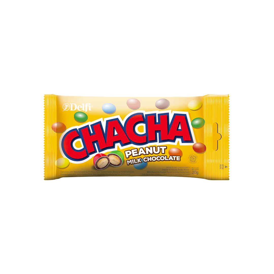 Delfi - Cha Cha Peanut Milk Chocolate (20g) – Tasty Snack Asia
