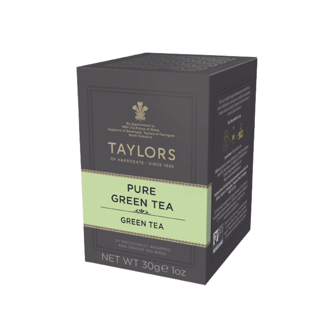 Taylors Pure Green Tea Bag (30g) (20/pack) TastySnackAsia