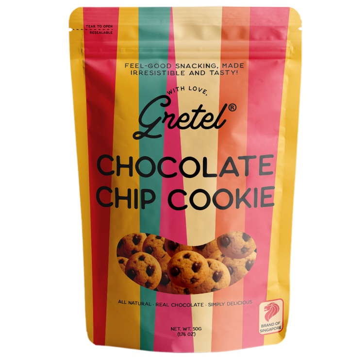 Gretel - Chocolate Chip Cookies (50g) (12/ctn)