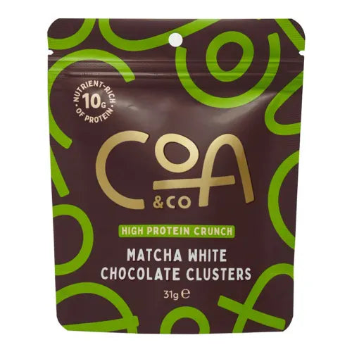 Coa & Co - Matcha White Chocolate Clusters (31g)