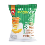 All Like - Seaweed Banana Chips (45g) - Front Side