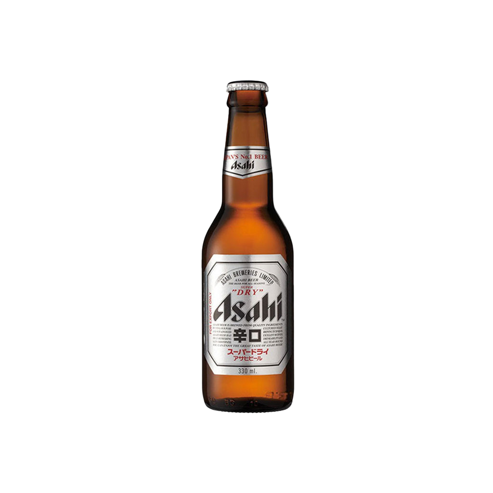 Asahi Super Dry Beer Bottle 5% (330ml)(24/Carton)