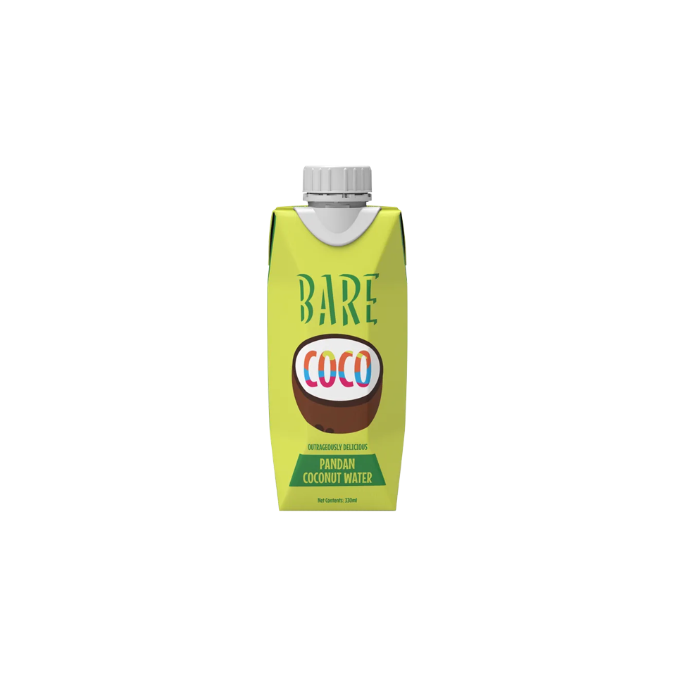 Bare Coco - Pandan Coconut Water (330ml) (24/carton)
