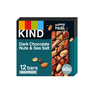 Be-Kind - Dark Chocolate Nuts & Sea Salt Nut Bar (35g) (12/box) (72/carton)