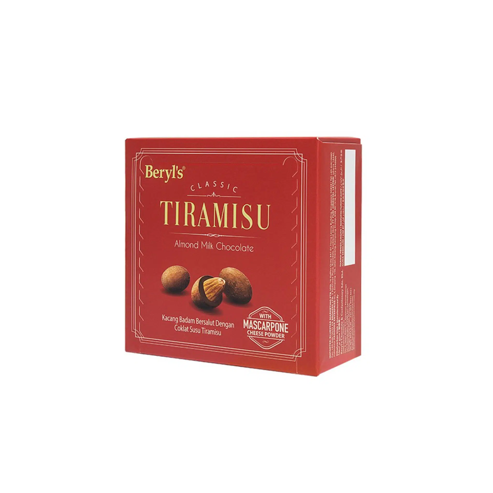 Beryl's Classic Tiramisu - Almond Milk Chocolate (65g)