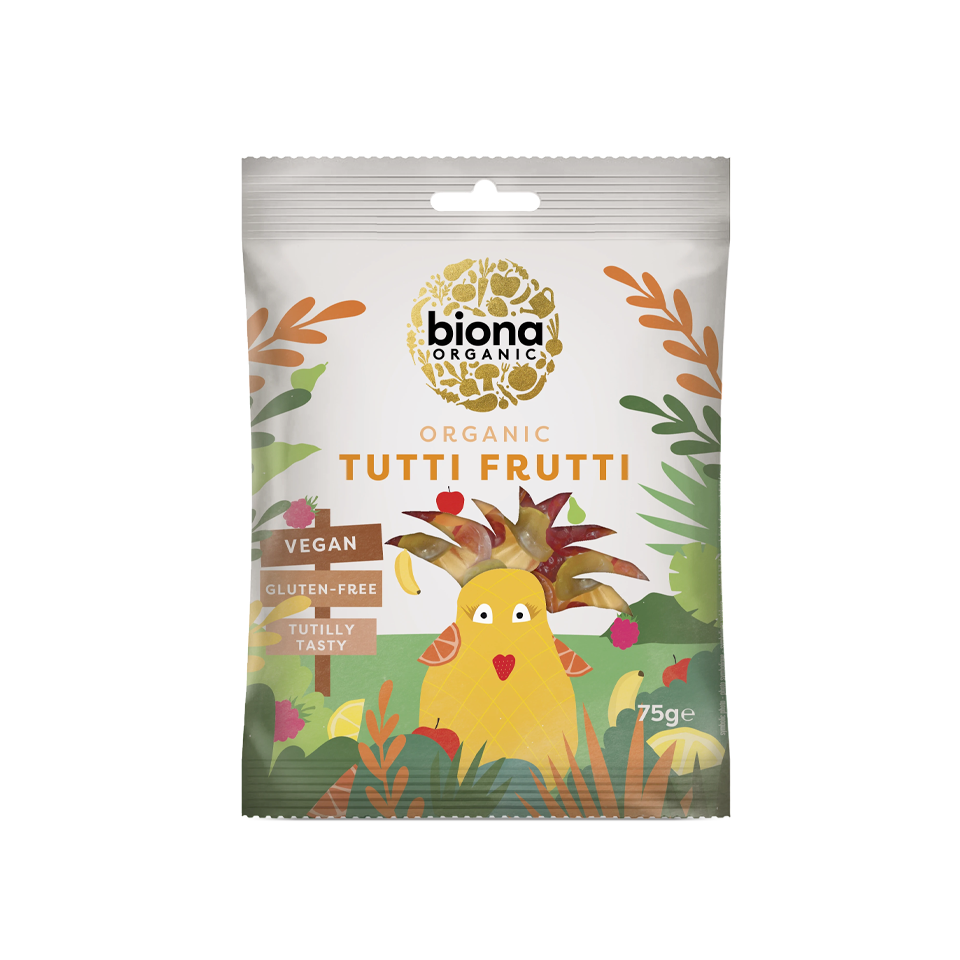 Biona - Organic Vegan Tutti Frutti Gums (75g) (10/carton)