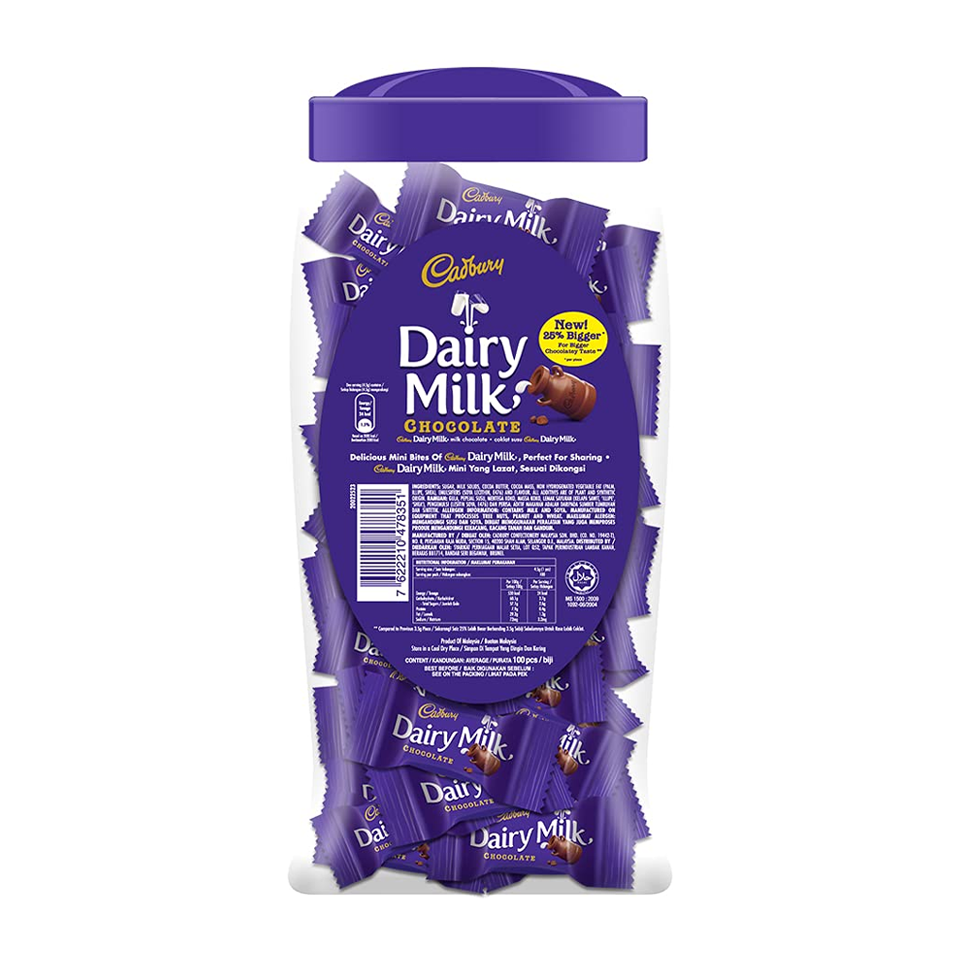 Cadbury - Dairy Mini Milk Chocolate Bites (405g) (90/pack)