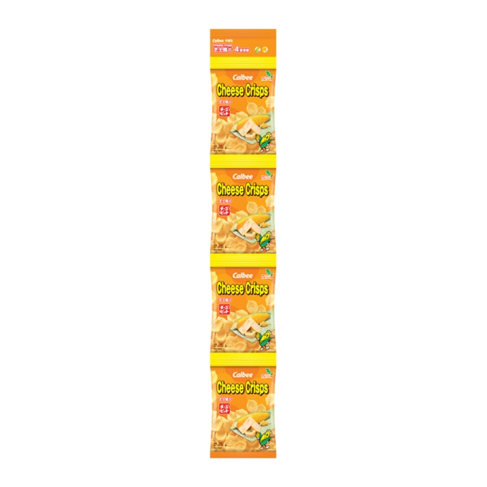Calbee - Cheese Crisps (4/pack) (10g) (20/carton) – Tasty Snack Asia