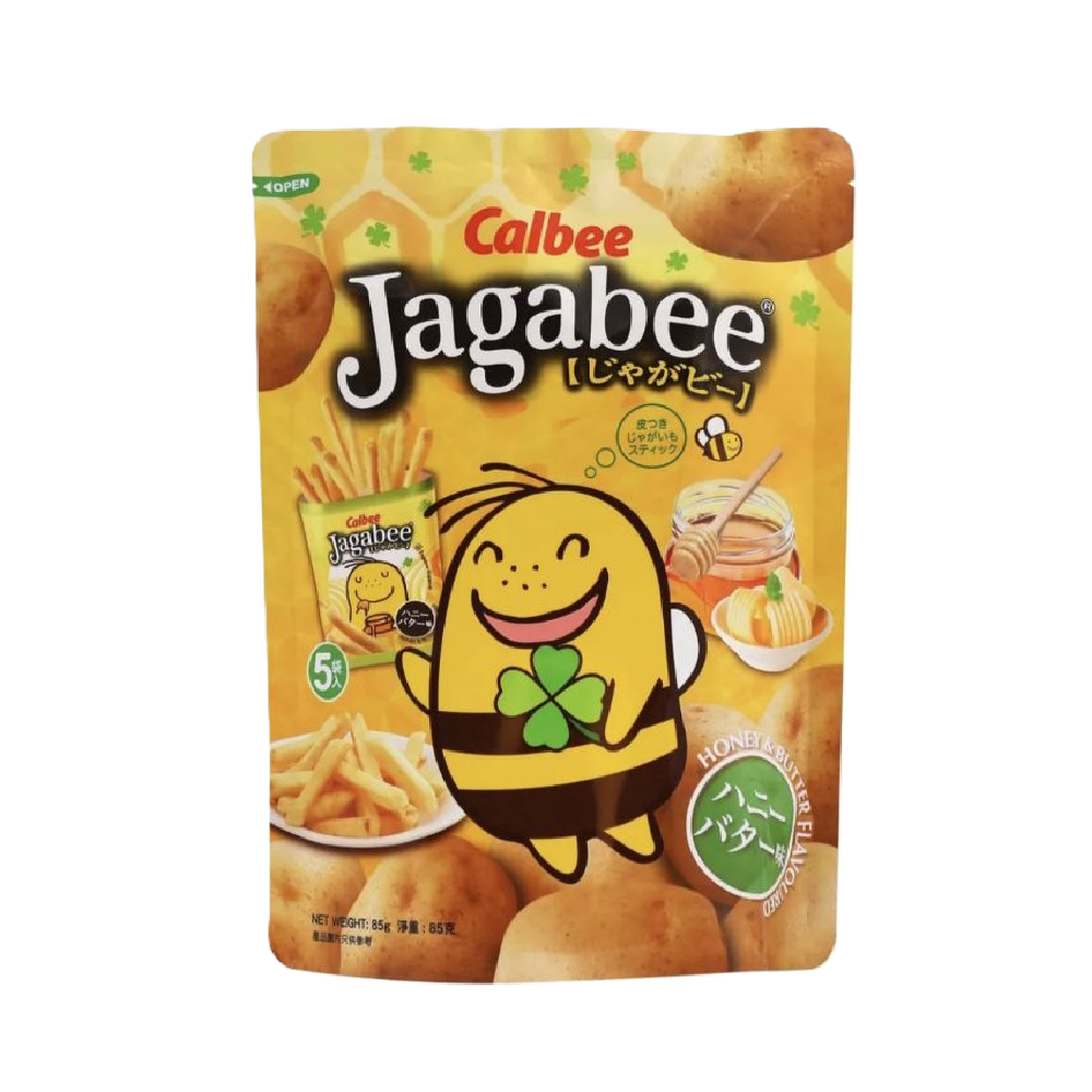 Calbee - Honey & Butter Jagabee Pouch (5/pack) (85g) (12/carton ...
