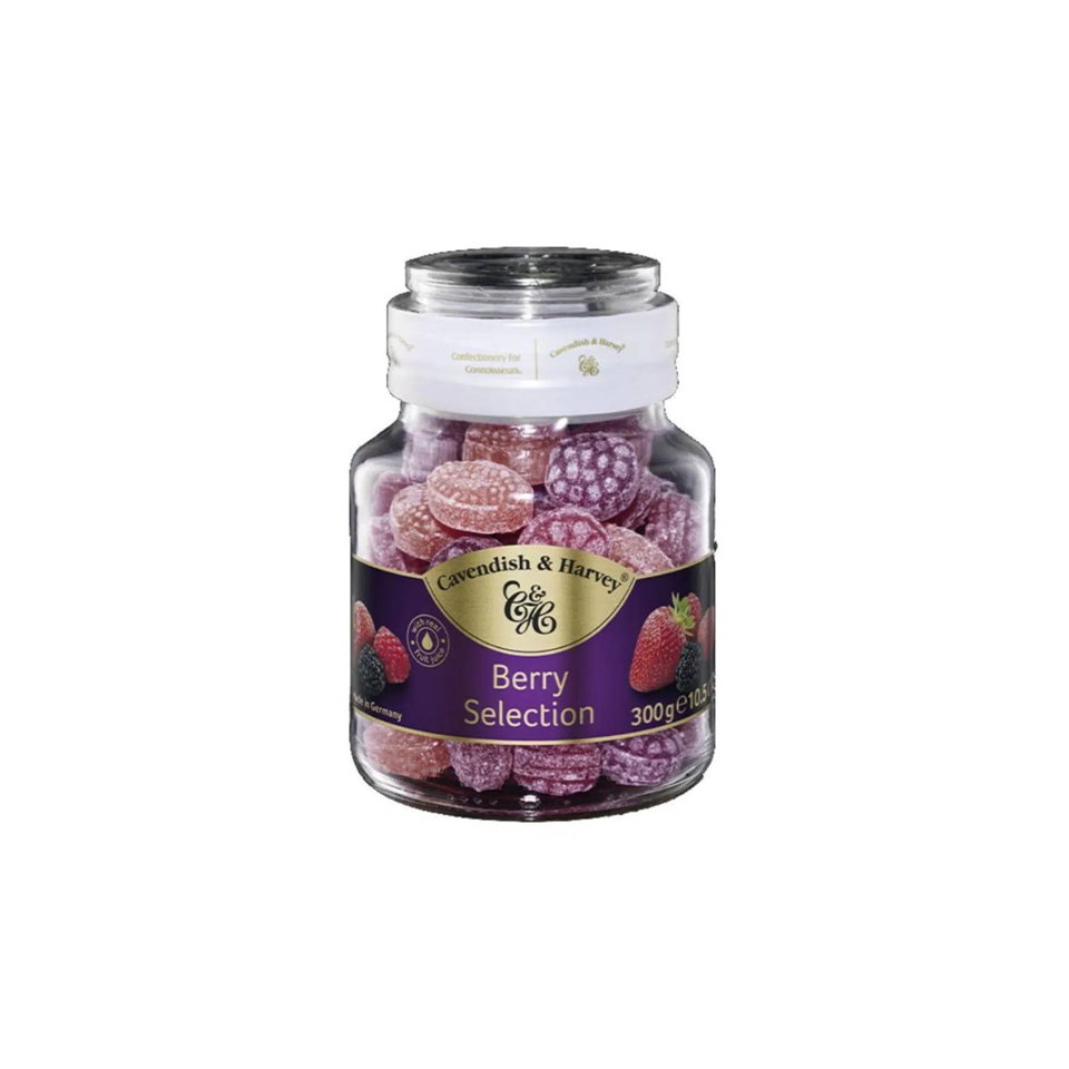 
            
                Load image into Gallery viewer, Cavendish &amp;amp; Harvey - Berry Selection Candies Jar (300g)
            
        