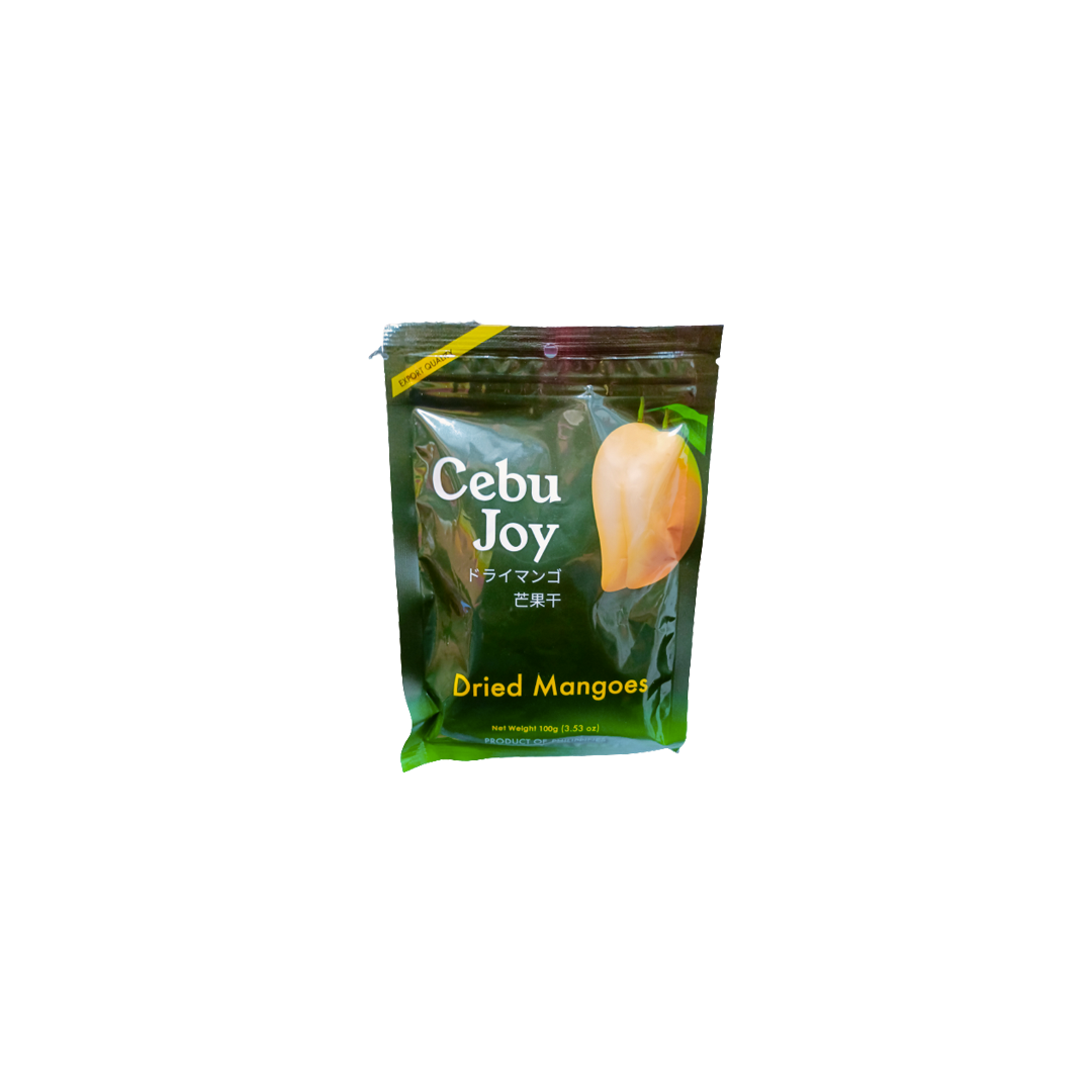 Cebu Joy Dried Mangoes Fruit (100g) (6/carton) TastySnackAsia