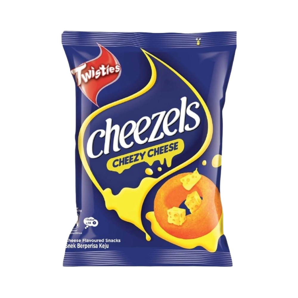 Cheezels - Original Cheese Rings Snack (60g) (60/carton) – Tasty Snack Asia