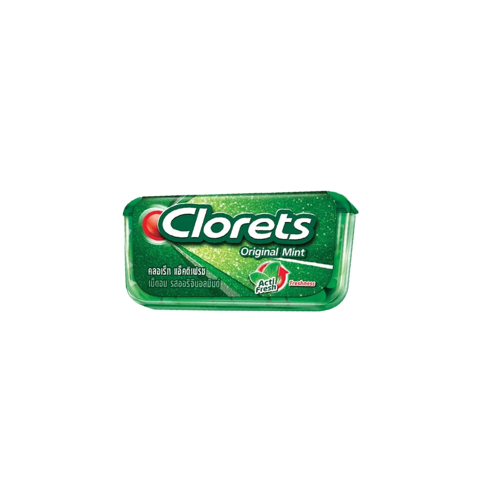 Clorets - Original Mint Mini Tablets (14g) (12/carton) – Tasty Snack Asia