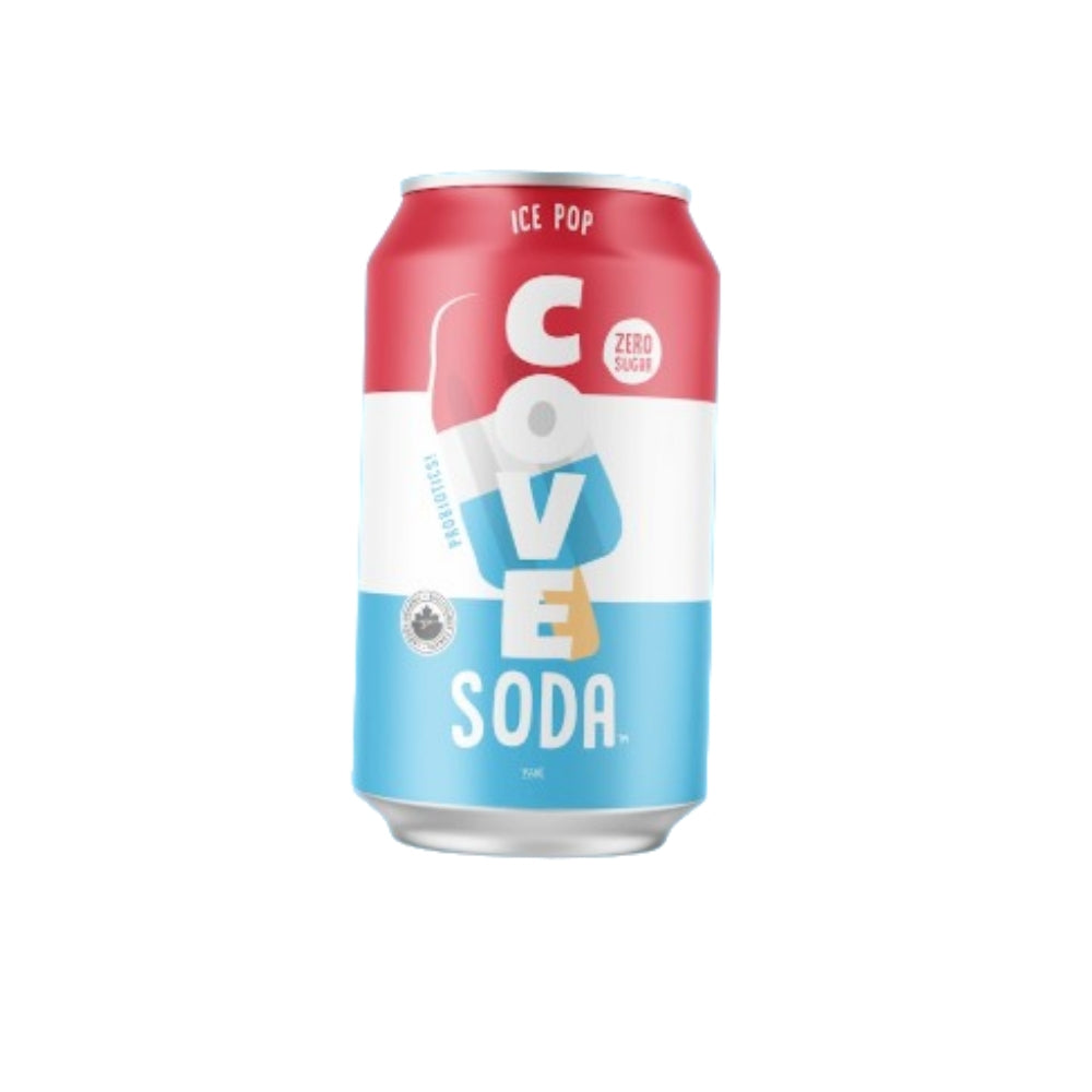 Cove Soda - Ice Pop Drink (335ml) (12/carton)