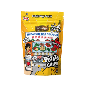 
            
                Load image into Gallery viewer, Crusty - Singapore BBQ Seafood Flavour Potato Chips (60g) (12/carton)
            
        
