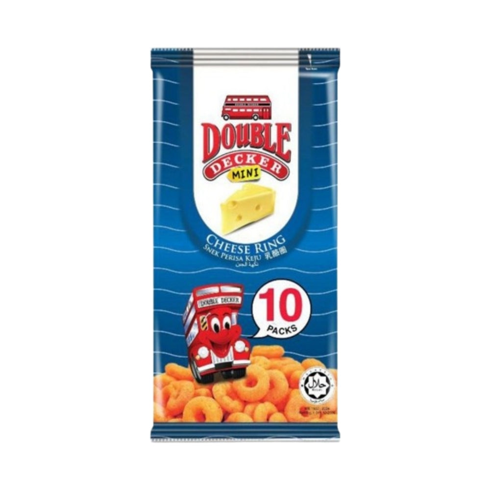 Double Decker - Cheese Ring (10/pack) (15g) (10/carton) – Tasty Snack Asia