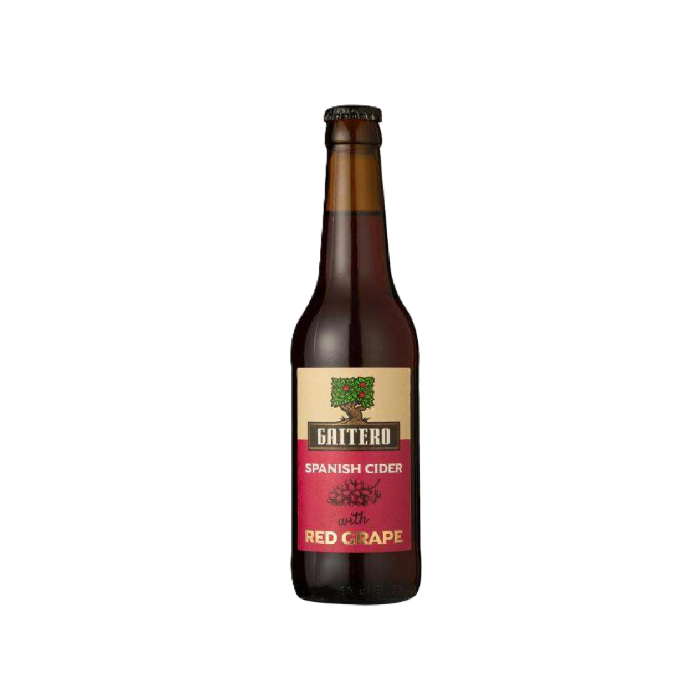 El Gaitero - Red Grape Spanish Cider (330ml) (12/carton)