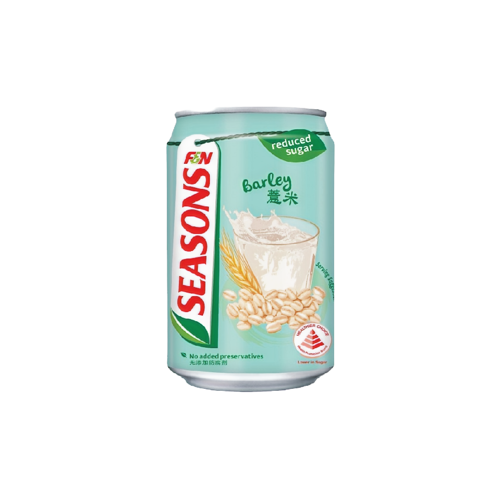 F&N Seasons - Barley Can Drink (300ml) (24/carton)