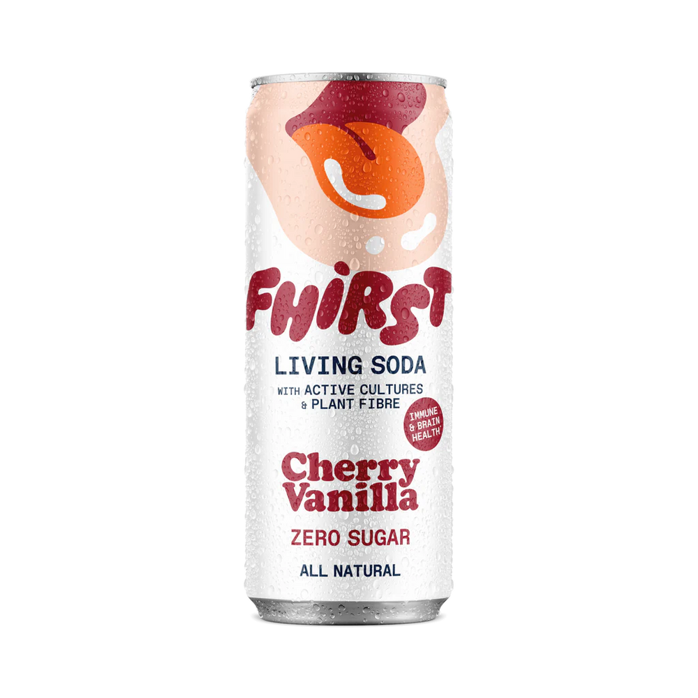 FHIRST - Cherry Vanilla Living Soda (330ml) (12/carton)