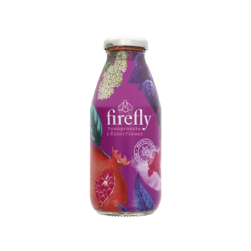 Firefly - Pomegranate & Elderflower (330ml) (12/carton)