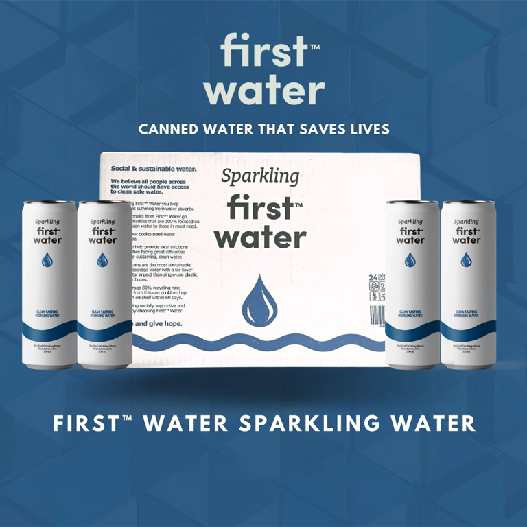 FirstWater - Sparkling Water (330ml) (24/carton)