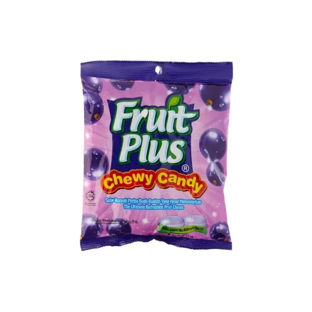 Fruit Plus - Grape Chewy Candy (120g) (12/carton)