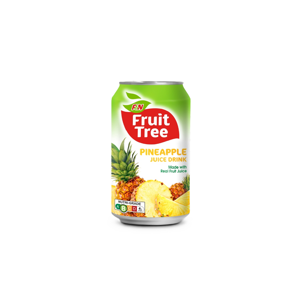 Fruit Tree - Pineapple Juice Can Drink (300ml) (24/carton) – Tasty ...