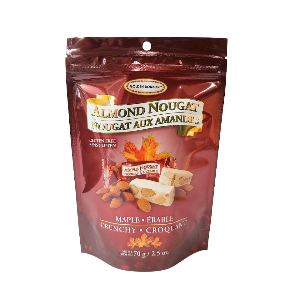 GBB - Crunchy Maple Almond Nougat (70g) (24/carton)