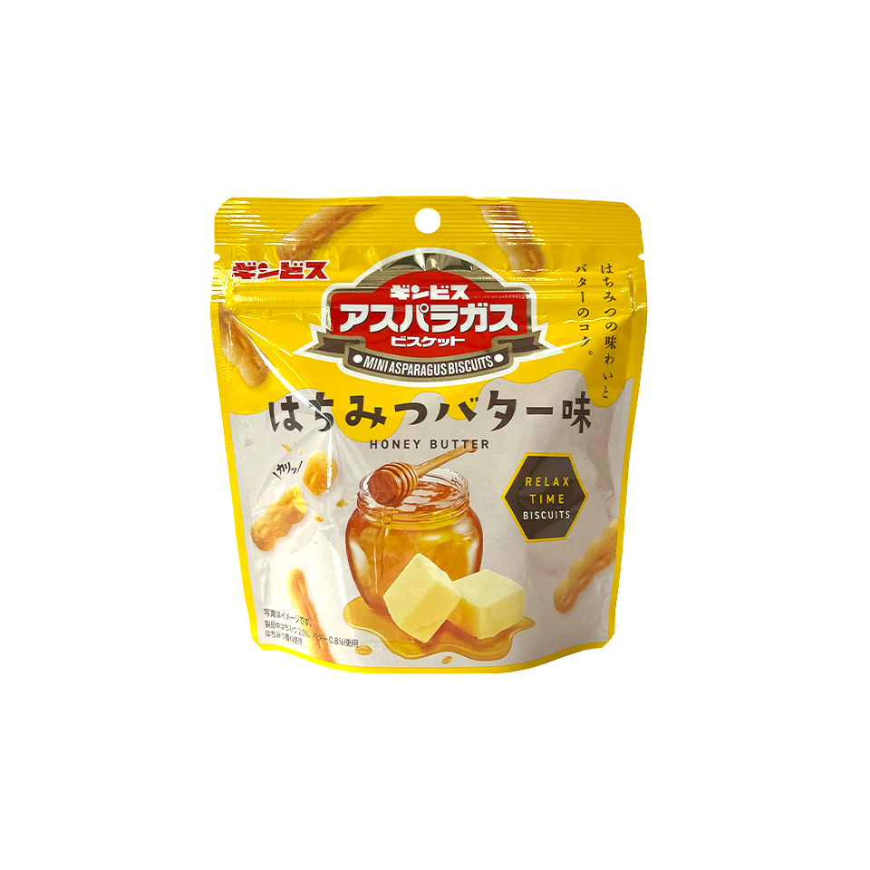 Gimbis - Asparagus Honey Butter Flavor Biscuits (40g)