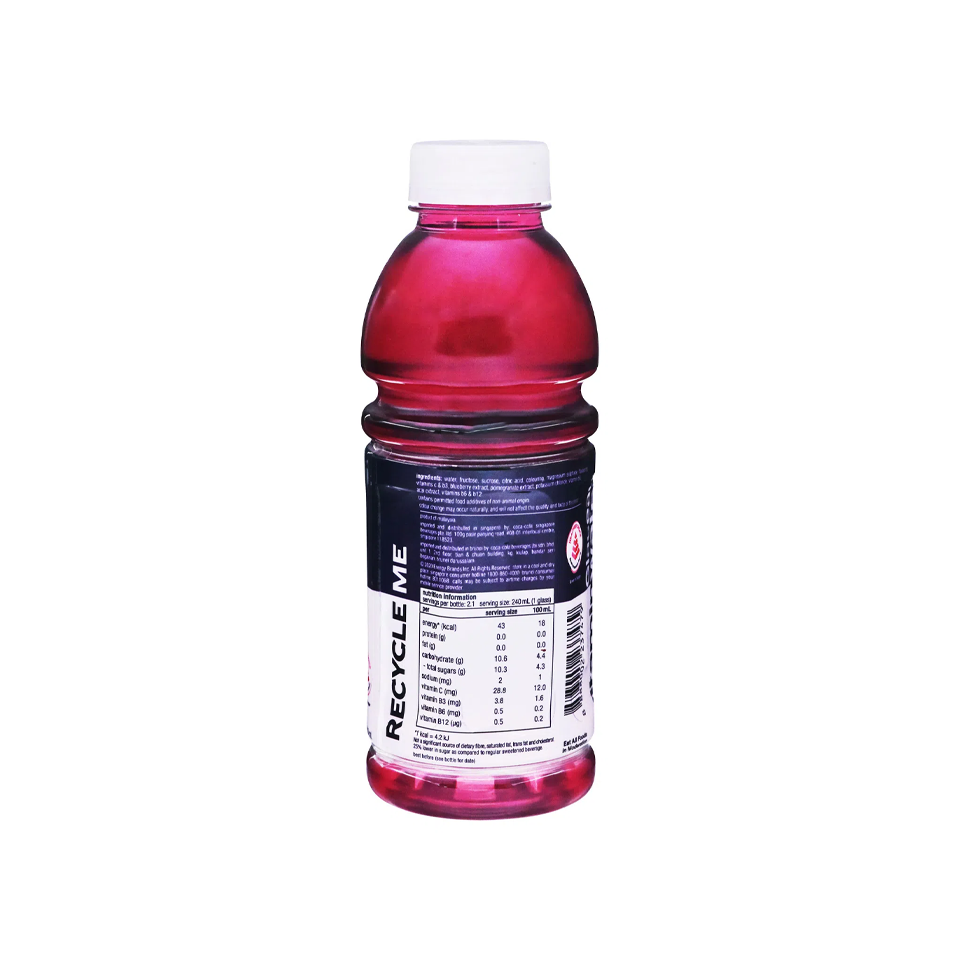 Glaceau - Blueberry Vitamin Water (500ml) (12/carton)