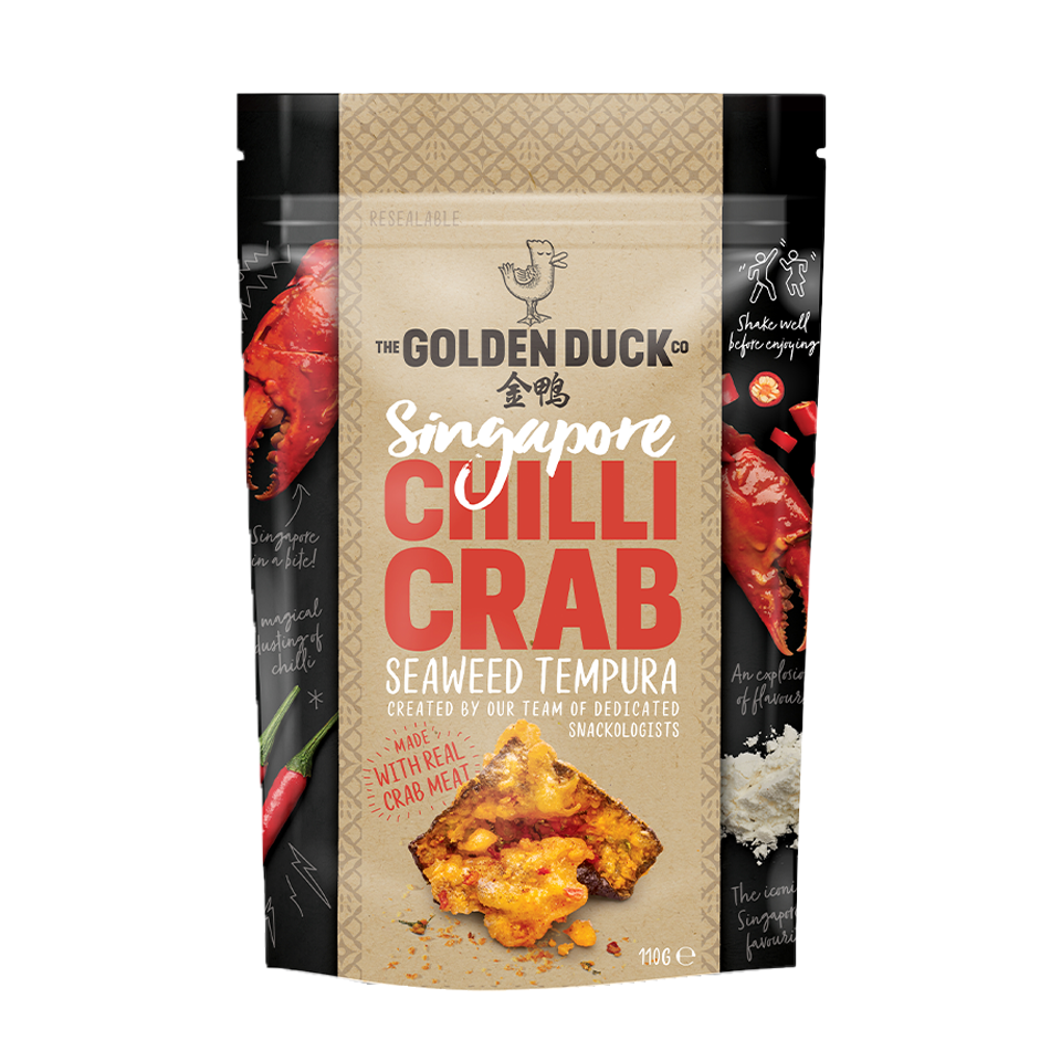 Golden Duck - Chilli Crab Seaweed Tempura (110g) - Front Side
