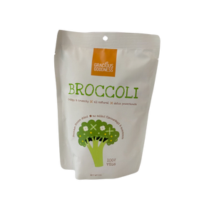 
            
                Load image into Gallery viewer, Gracious Goodness - Freeze Dried Broccoli Chips (15g) (24/carton)
            
        