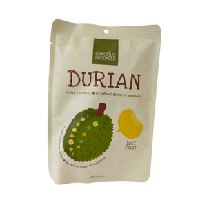 Gracious Goodness - Freeze Dried Durian Chips (15g) (24/carton)