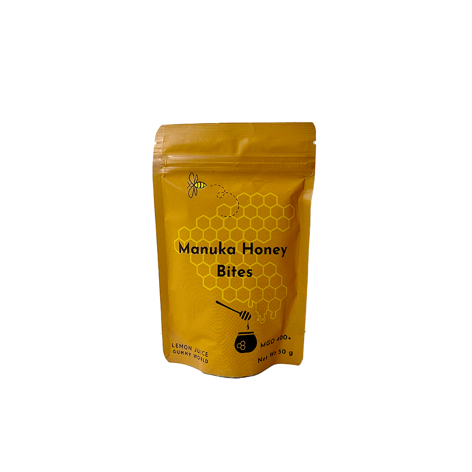 
            
                Load image into Gallery viewer, Gummy World - Manuka Honey Gummy Bites (30g) (24/carton)
            
        