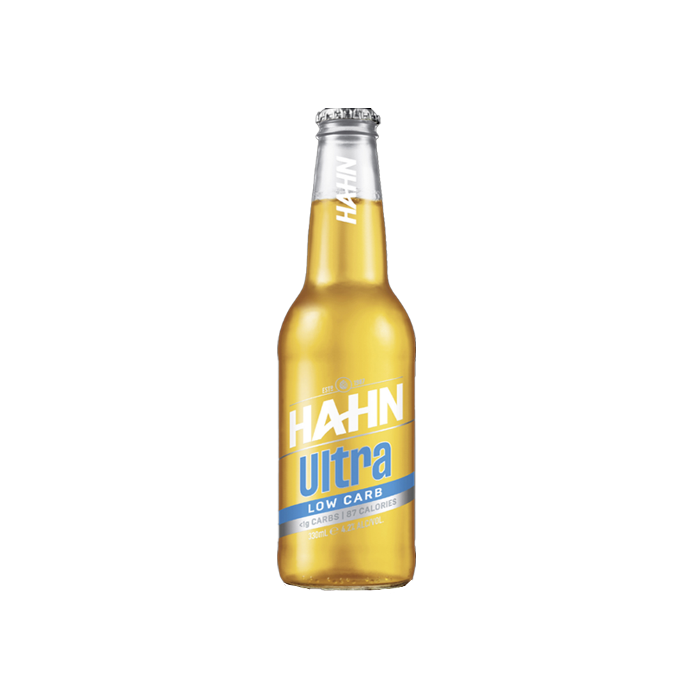 Hahn Ultra Low Carb Beer 4.2% (330ml) (24/Carton)