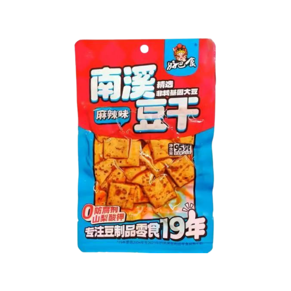 Hao Ba Shi - Spicy Mala Nanxi Dried Beancurd (60g) (40/carton)