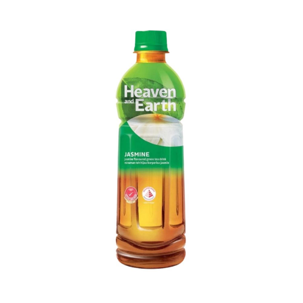 Heaven & Earth - Green Tea Bottle (500ml) (24/carton)