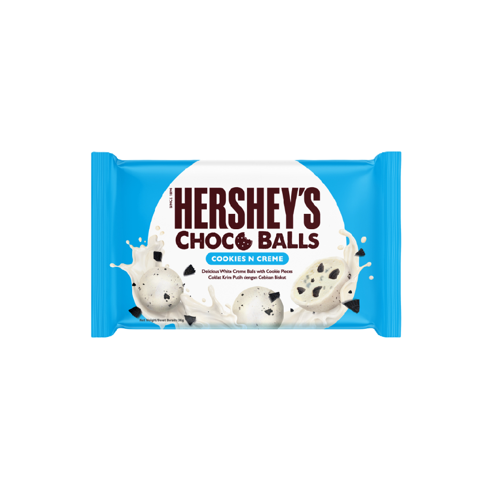 Hershey's - Cookies 'n' Cream Choco Balls (36g) (12/carton) – Tasty ...
