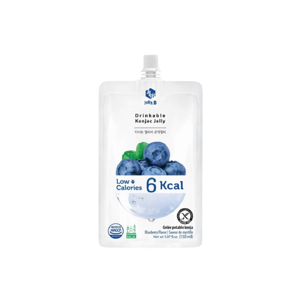 Jelly.B - Blueberry Konjac Jelly Flavour Korean Drink (150ml)
