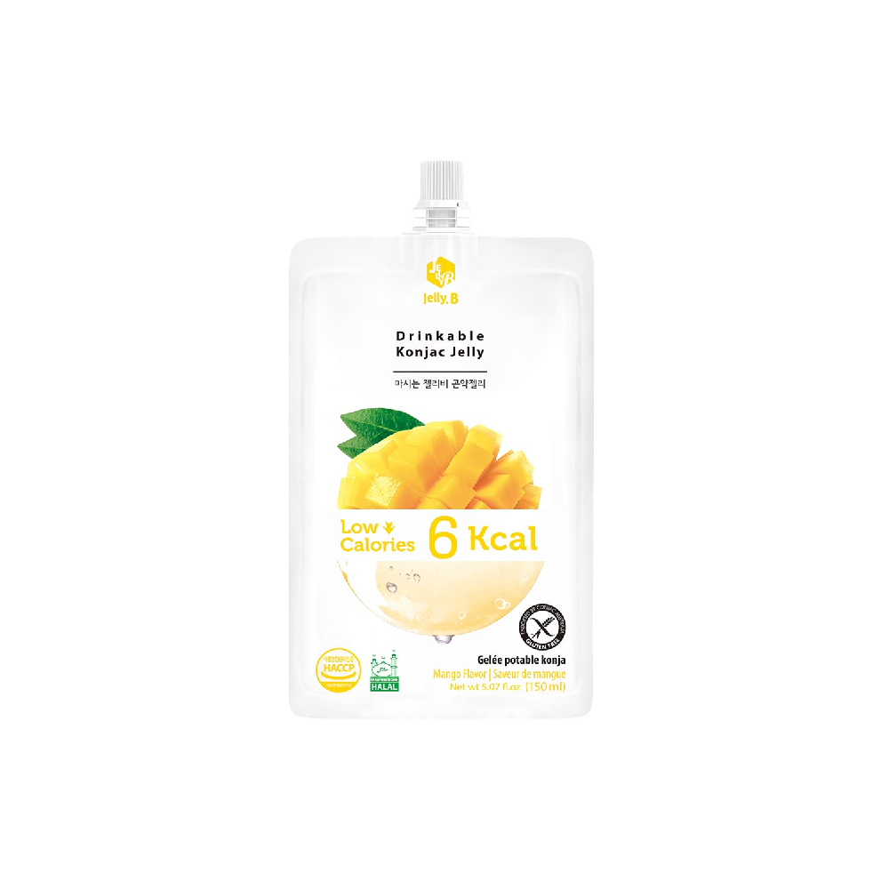 Jelly.B - Mango Konjac Jelly Flavour Korean Drink (150ml)