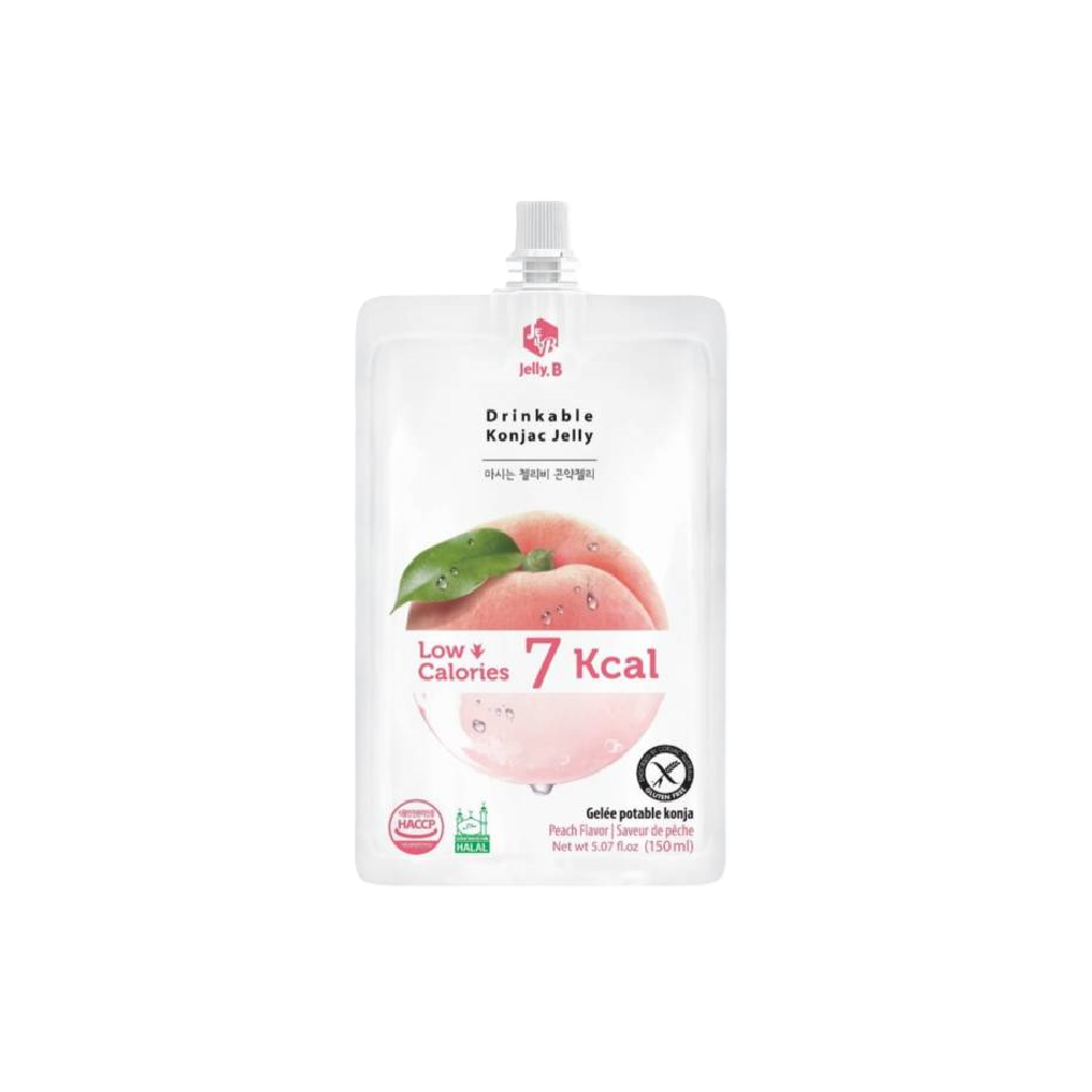 Jelly.B - Peach Konjac Jelly Flavour Korean Drink (150ml)