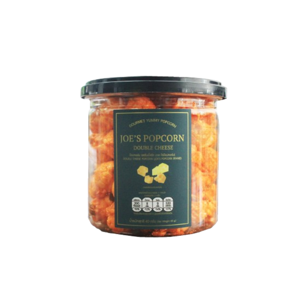 Joe's Popcorn - Double Cheese Popcorn (40g) (24/carton)