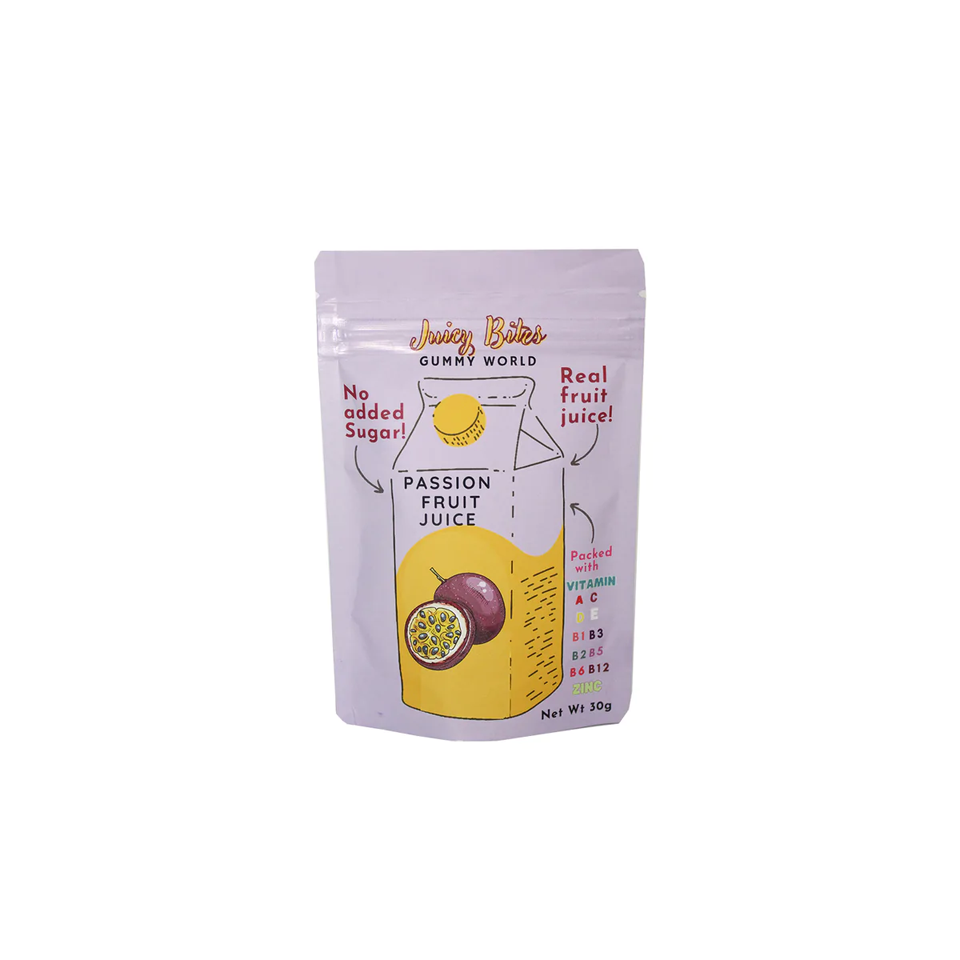 Gummy World - Sugar Free Passion Fruit Juice Gummy (30g) (24/carton)