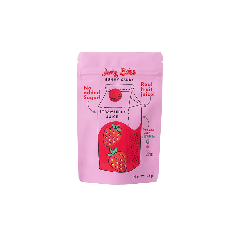 Gummy World - Sugar Free Strawberry Juice Gummy (30g)