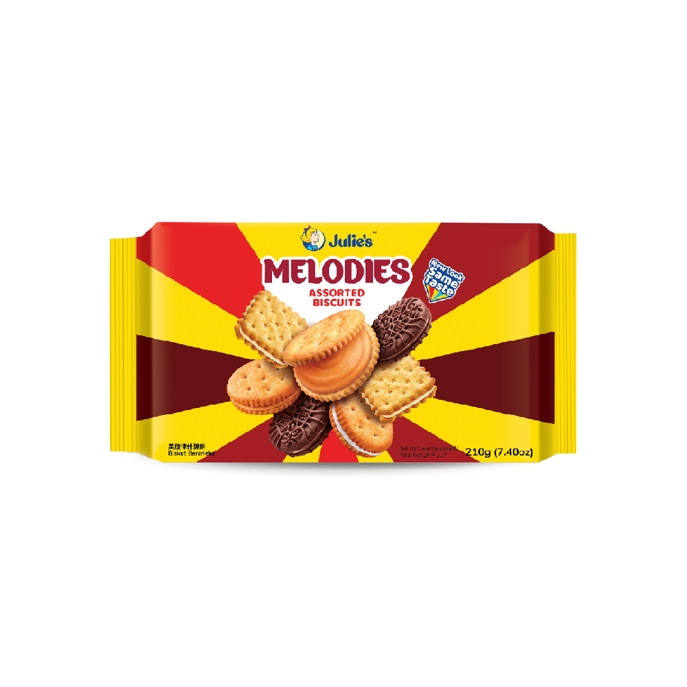 Julie's - Melodies Assorted Biscuits (210g) (24/carton)